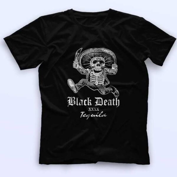black_death_tequila_majica_kratki_rukav_crna
