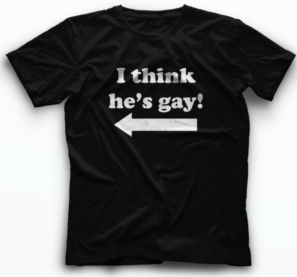 i_think_hes_gay_majica_kratki_rukav