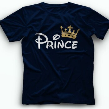 majica princ kratki rukav royal plava
