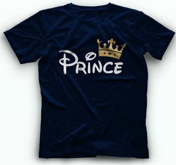 majica princ kratki rukav royal plava