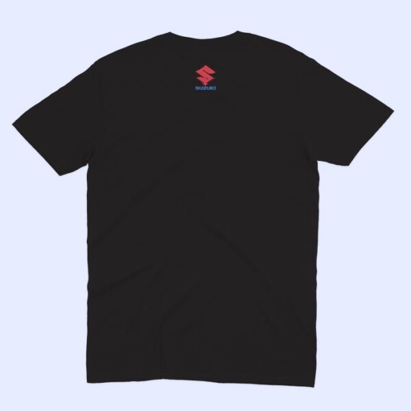 suzuki logo majica crna straga