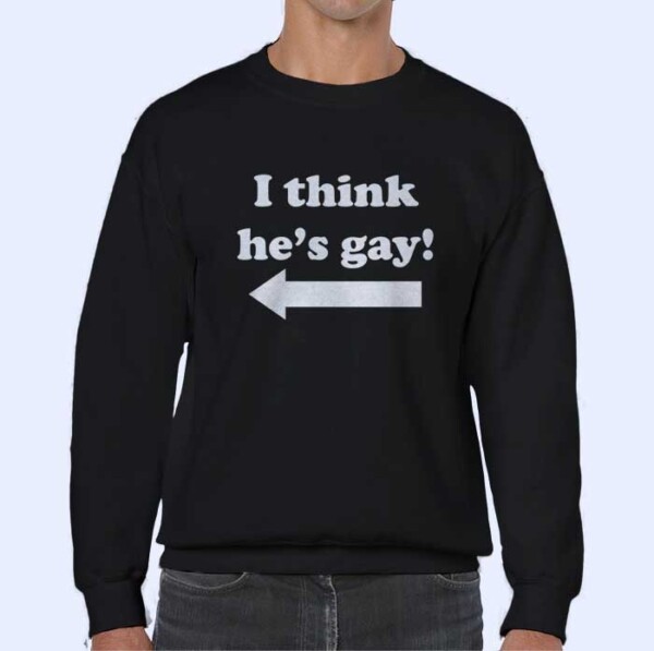 think_hes_gay_dugi_rukav_debela_crna