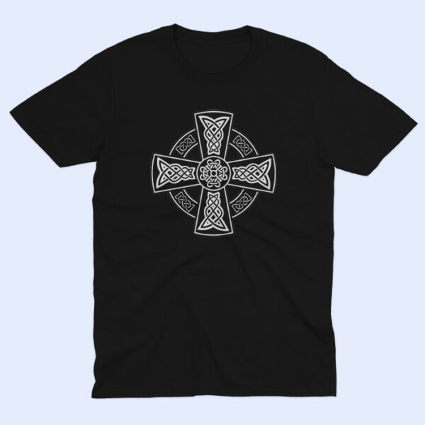 keltski kriz muska majica crna