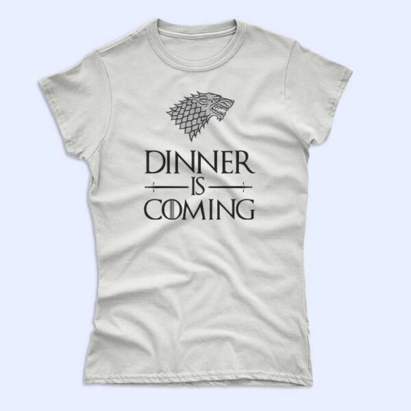 dinner_is_coming_zenska_majica_bijela